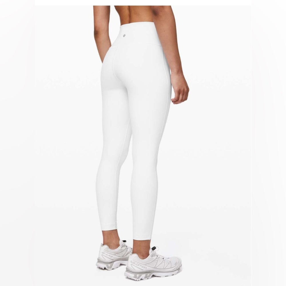 Lululemon Wunder Under High-Rise Tight 25" *Full-On Luxtreme
White